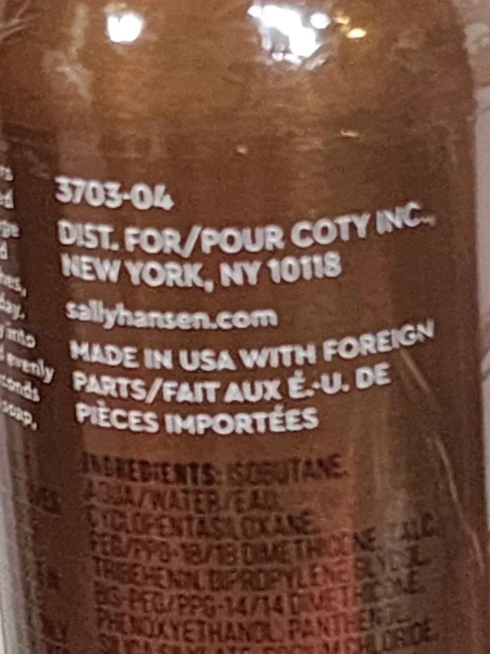 Sally Hansen Airbrush Legs Water Resistant 4.4oz Spray On Leg Makeup Deep Glow